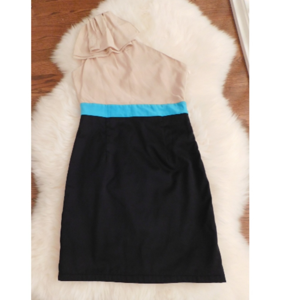 Minuet One Shoulder Cocktail Dress